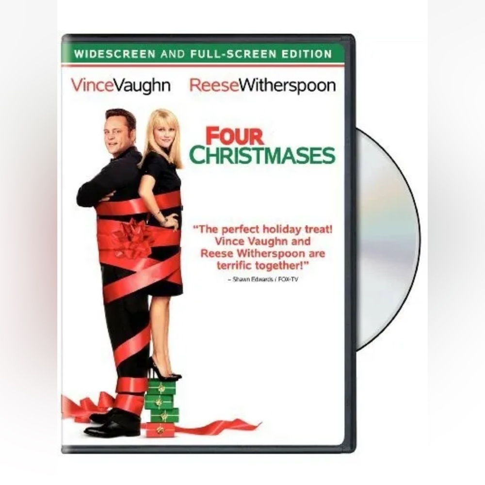 Four Christmases - DVD By Reese Witherspoon,Vince Vaughn - New ~SEALED!!